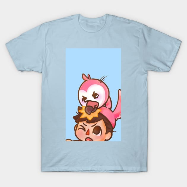 AlbertsStuff Flamingo T-Shirt by vikatarasyuk